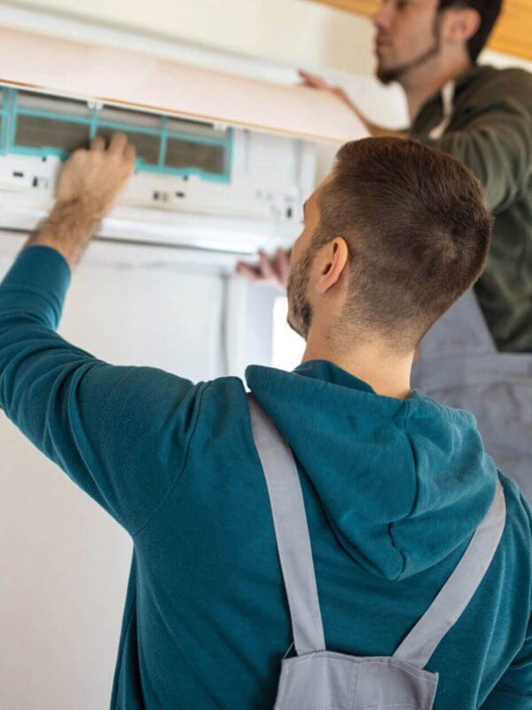 Hűtő-fűtő klímaszerelés